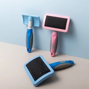 Pet Dog Hair Brush Cat Comb Grooming And Care Cat Brush Stainless Steel Comb For Long Hair Dogs Cleaning Pets Cat Tool