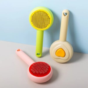 Pet Dog Hair Brush Cat Comb Grooming And Care Cat Brush Stainless Steel Comb For Long Hair Dogs Cleaning Pets Cat Tool