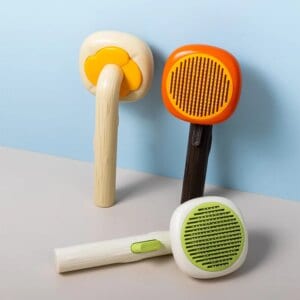 Großhandel Edelstahl Haustier Pflege Kamm Katze Hund Tierhaarentfernung Bürste