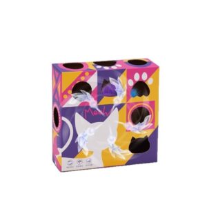 Smart Cat Puzzle Box Interactive Cat Teaser Toy Maze Box With Smart Sensor