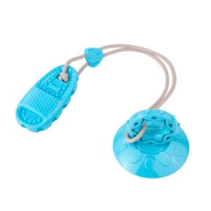 Dog Toy Suction Cup Dog Slippers Teething Toy