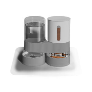 Automatic Dog Cat Feeder Water Dispenser Gravity Pet Feeder