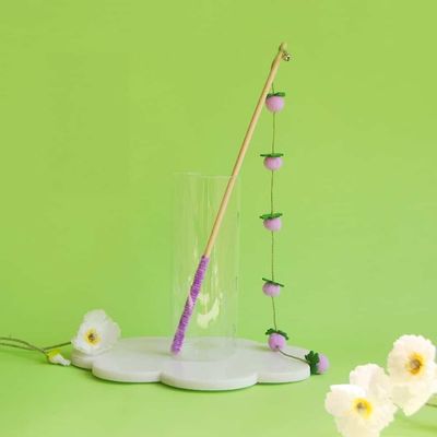 Elegant flower cleaning tool with floral design, perfect for delicate cleaning tasks and home decor. Made with eco-friendly materials, ideal for adding a touch of botanical charm to your home.