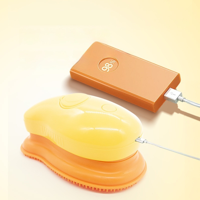 3-in-1 Cat Steam Brush Electric Pet Spray Comb Grooming Brush - الصورة 2