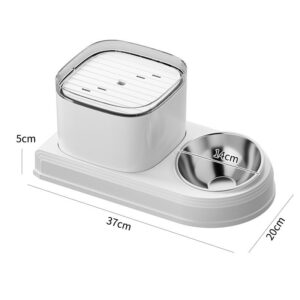 Automatic Cat Feeder and Waterer Pet Food Bowl Dog Water Dispenser