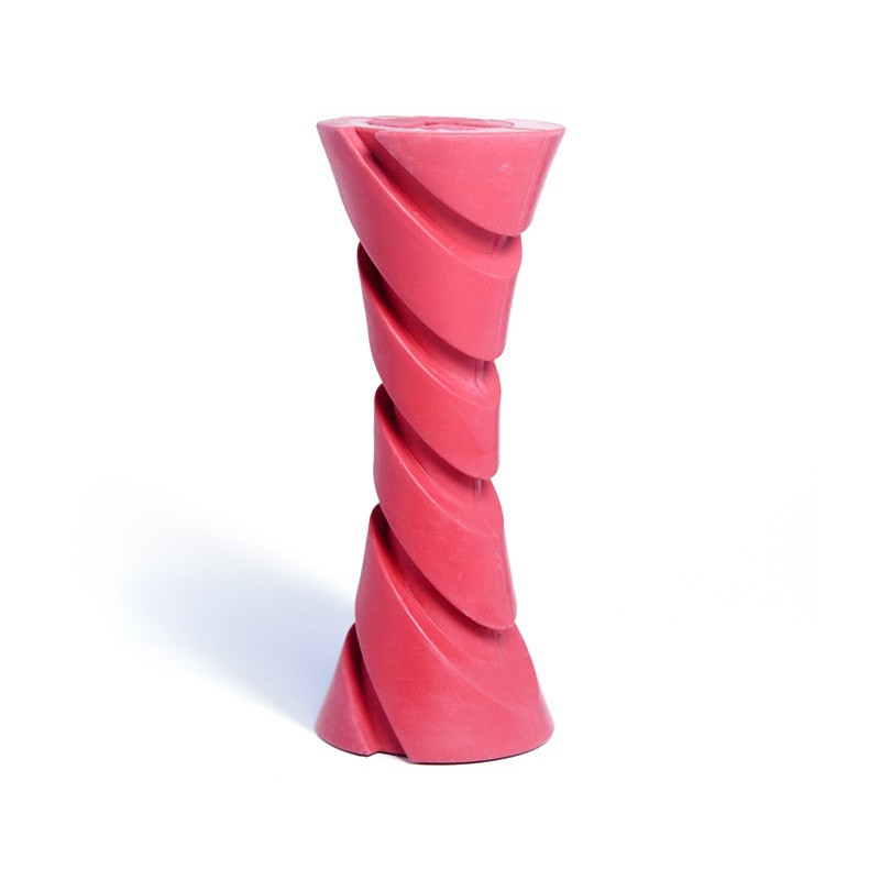 Natural Rubber Dumbbell Dog Toy Red Dog Chew Toys