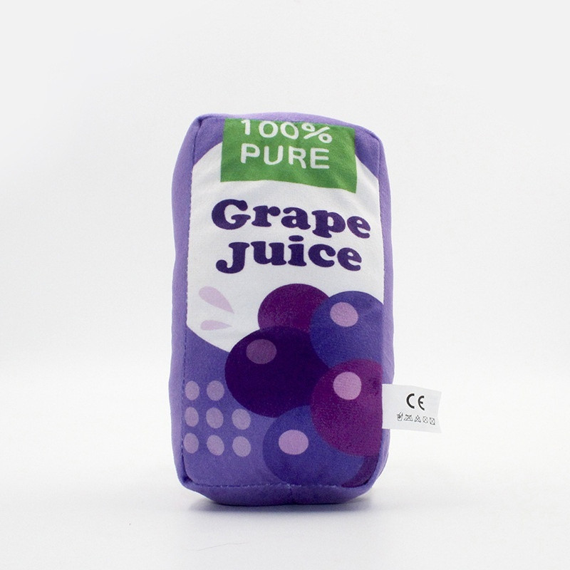 Plush Squeaky Dog Toy Potato Chips Juice Cat Chew Toys - Image 2