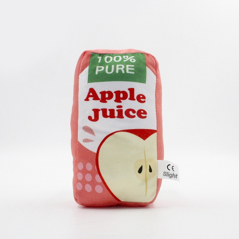 Plush Squeaky Dog Toy Potato Chips Juice Cat Chew Toys - Image 3