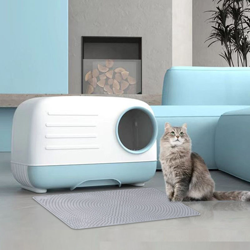 Silicone Cat Litter Mat Waterproof Anti-Slip Cat Sand Mat - Image 3