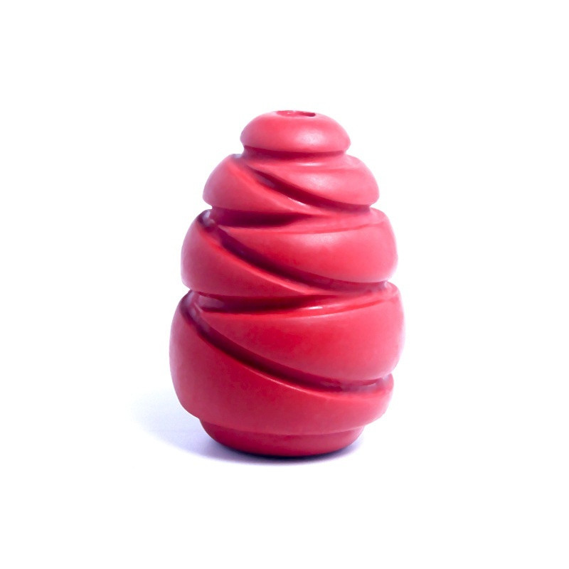 Natural Rubber Dumbbell Dog Toy Red Dog Chew Toys - Image 2