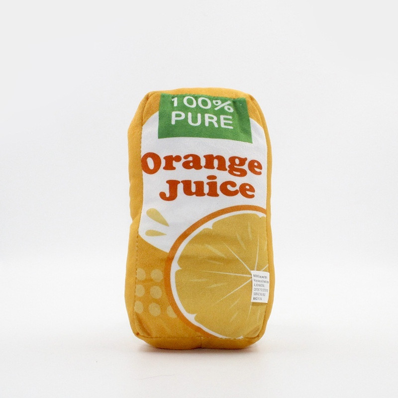 Plush Squeaky Dog Toy Potato Chips Juice Cat Chew Toys - Image 5