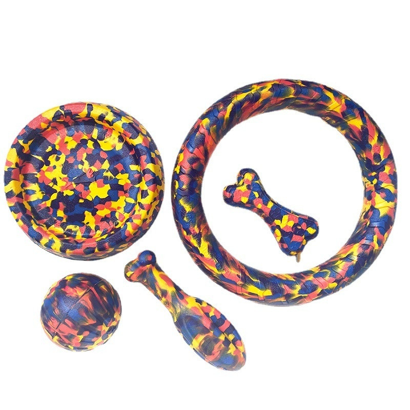 Floating Dog Frisbee EVA Foam Floating Dog Chew Toys