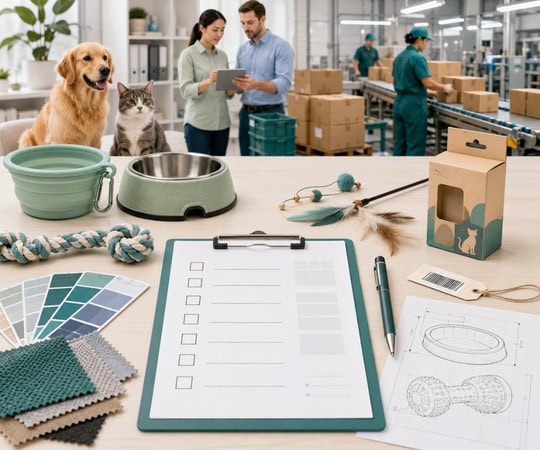 Pet Product RFQ Checklist