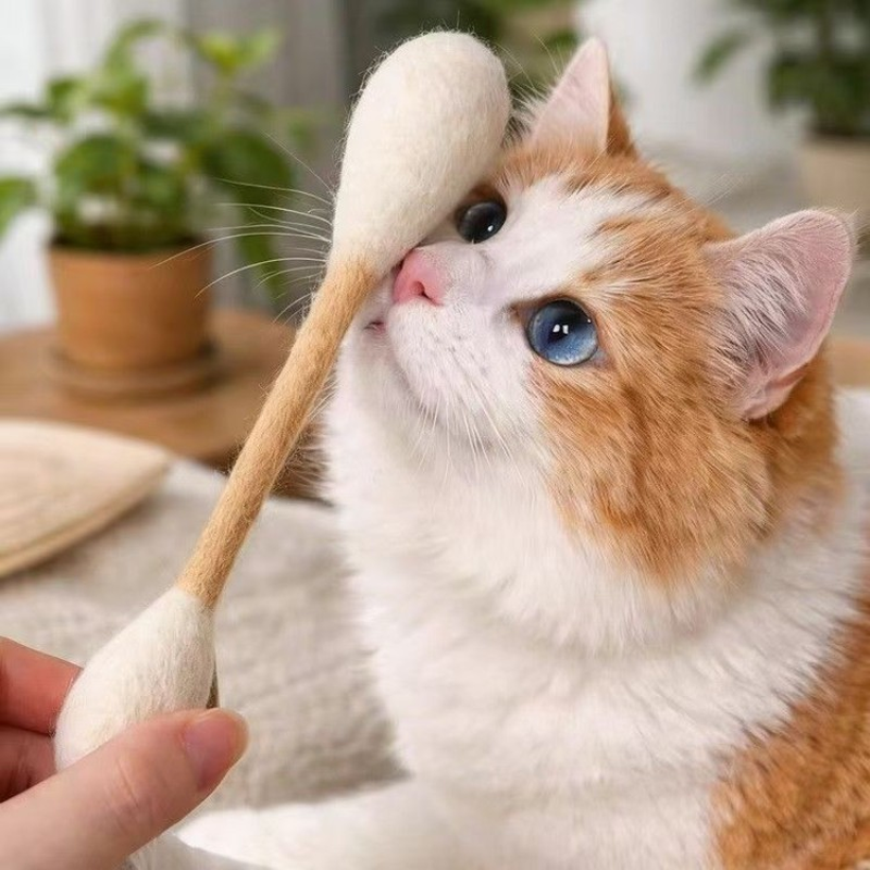 Wholesale Catnip Cotton Swab Cat Teaser & Chew Toy