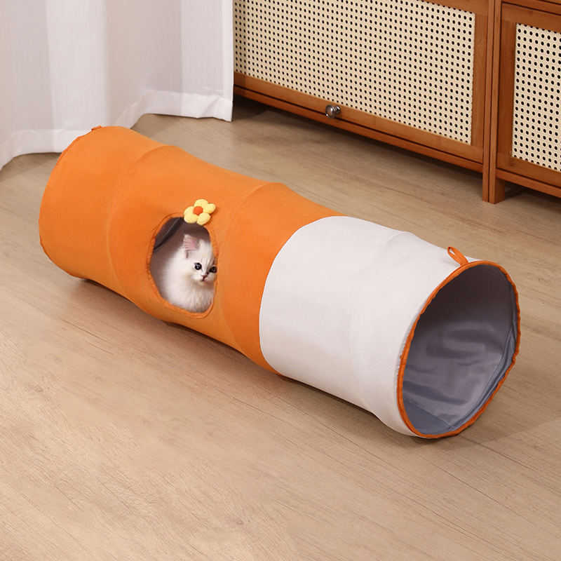 Wholesale Foldable Cat Tunnel with Ball Toy | Heou