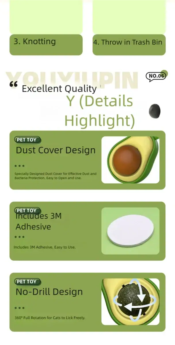 Pet toy dust cover designed for effective dust and bacteria protection, featuring 3M adhesive for easy application and a no-drill design for cats.
