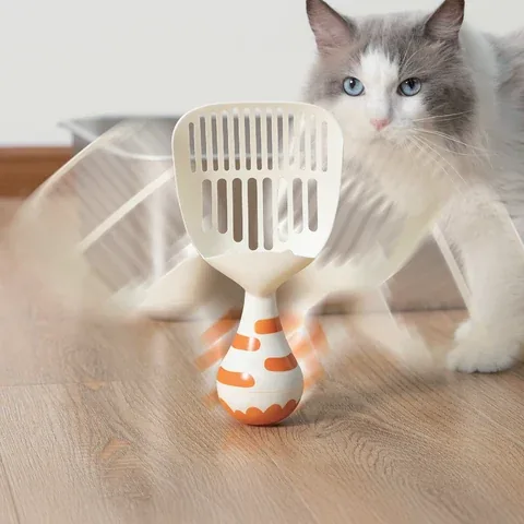 Cat litter scoop
